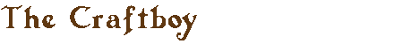 The Craftboy - header